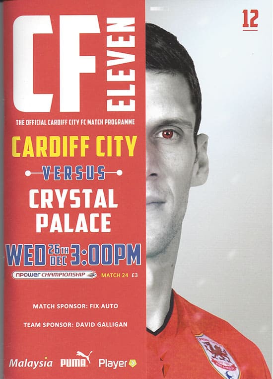 Cardiff City FC v Crystal Palace FC